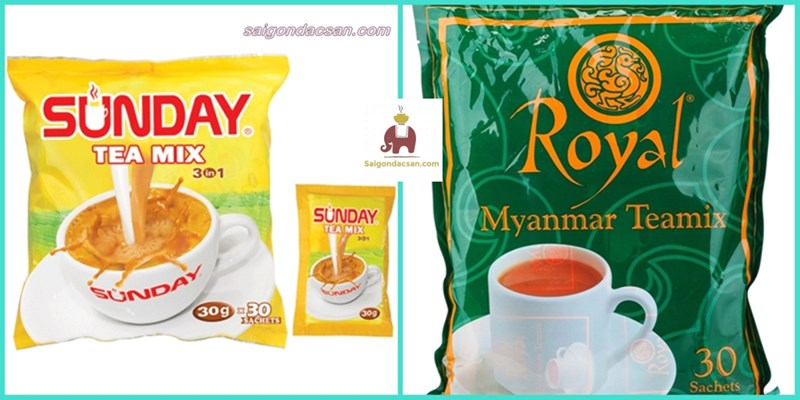 Trà sữa Myanmar: Royal Myanmar Teamix, Sunday Teamix, Sunday Coffee Tea. Giao hàng toàn quốc. - 5